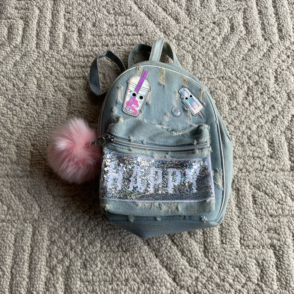 Justice Sequin Mini Backpack